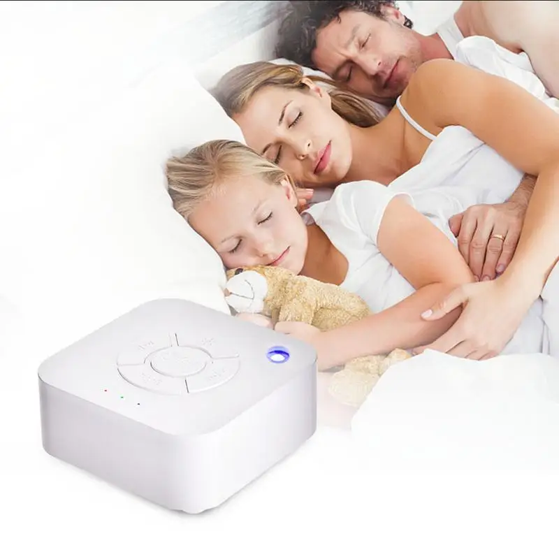 White Noise Machine Usb Rechargeable Timed Shutdown Sleep -5415