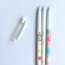 Kawaii градиент точки гелевые ручки 0,28 мм Симпатичные Краткий обычные ручки для письма девушка подарки корейский канцелярия Школьные