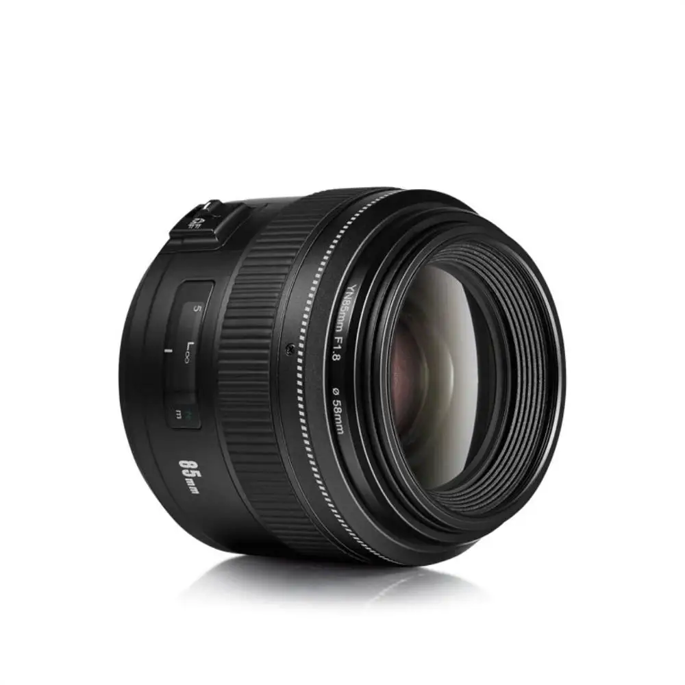 YONGNUO YN85mm F1.8 объектив камеры для Canon EF крепление EOS 85 мм AF/MF Стандартный Средний