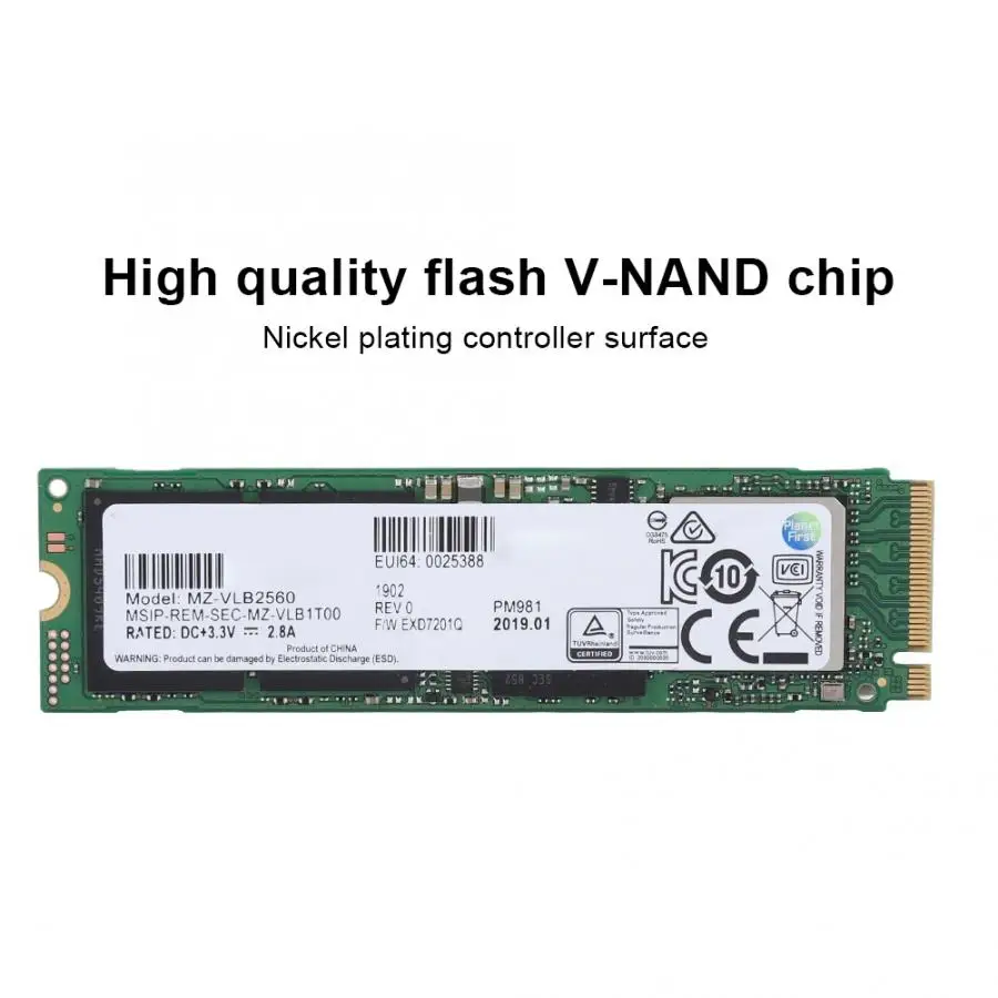 

PC/Laptop Data Storage PM981 NVMe 1.3 M.2 Solid State Drive V-NAND SSD PK 970 EVO supports NVMe protocol
