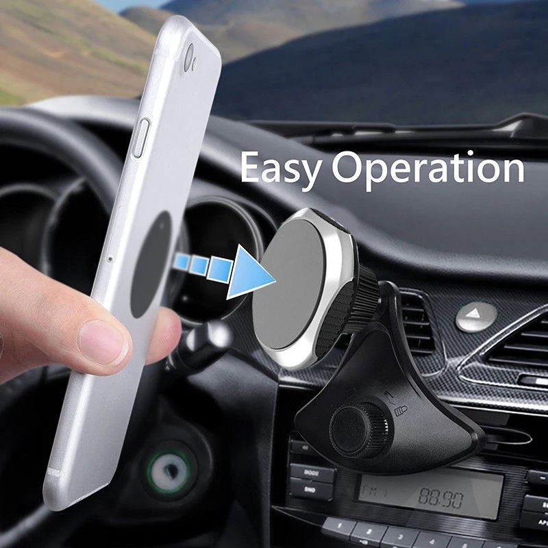360 Degree Car CD Slot Mount Strong Magnetic ABS High Quality Holder Stand For Huawei Honor 7 8 10 Mobile Cell Phone Accessories 360 Degree Car CD Slot Mount Strong Magnetic ABS High Quality Holder Stand For Huawei Honor 7 8 10 Mobile Cell Phone Accessories