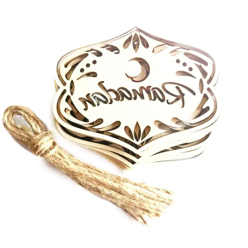 DIY десертный поднос Eid Mubarak мусульманское украшение для дома держатель украшения