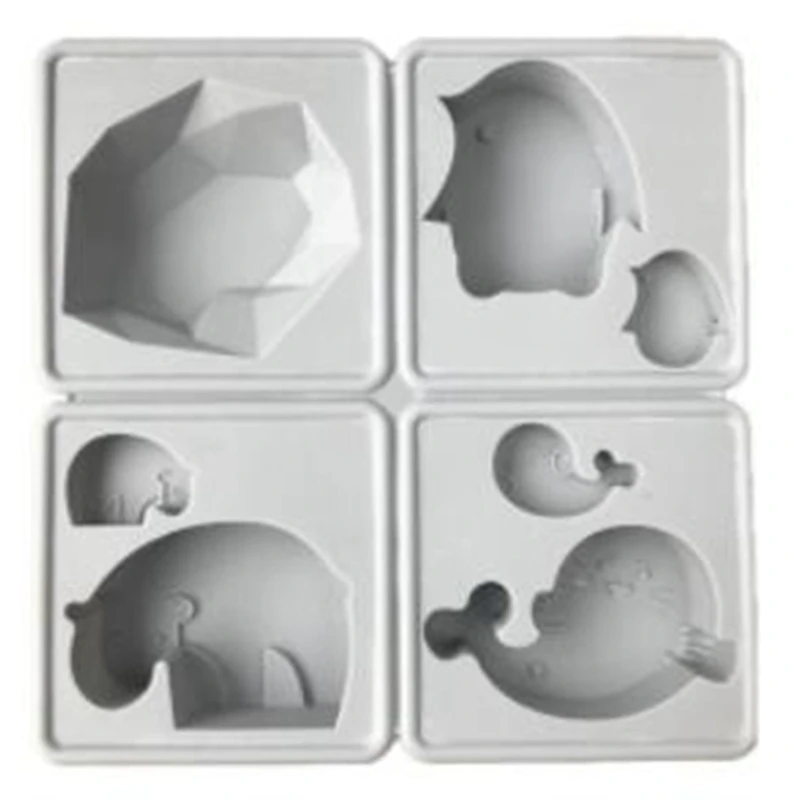 

Animals Home Decoration Mold Diy Aroma Gypsum Plaster Silicone Mould For Car Pendant