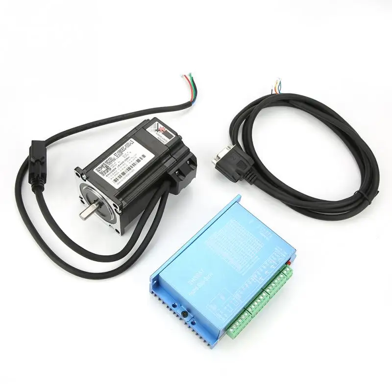 

1 Set Stepper Motor Driver 57 2.2NM Closed -Loop Stepper Servo Motor Driver Kit For CNC / Engraving Machine