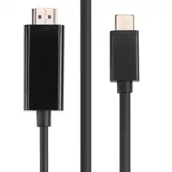 1,8 м 2160 P Тип C USB 3,1 к HDMI аудио-видео кабель 4 K x 2 K 60 HZ HD адаптер кабель шнур провод линия для MateBook/ThinkPad Новый S2