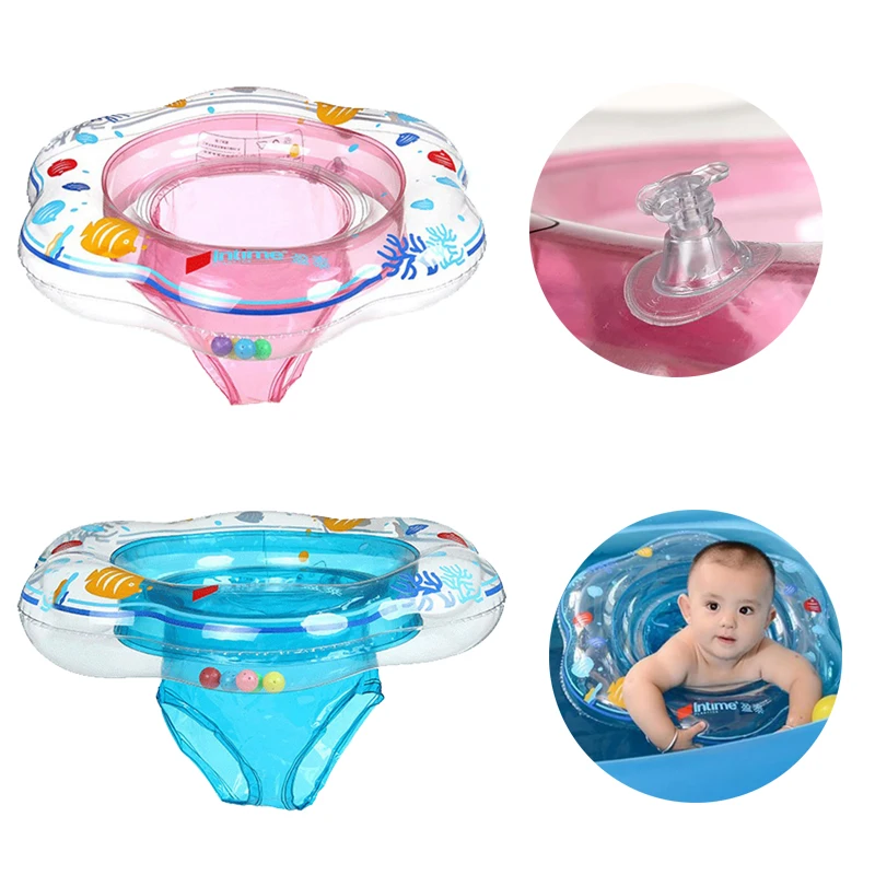 

Baby Swimming Ring Double Airbags Floating Inflatable Raft Rings Toys Wimming Inflatable Baby Boat Baby Swim Pool Accessories