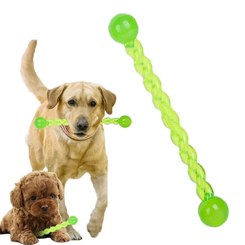 Pet toy  Pet training bite-resistant molar stick Interactive Toy Silicone  2018  Pet Universal Training