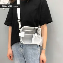 Для женщин сумка женская летняя верхняя желе прозрачный небольшой площади посылка мини одного наклона