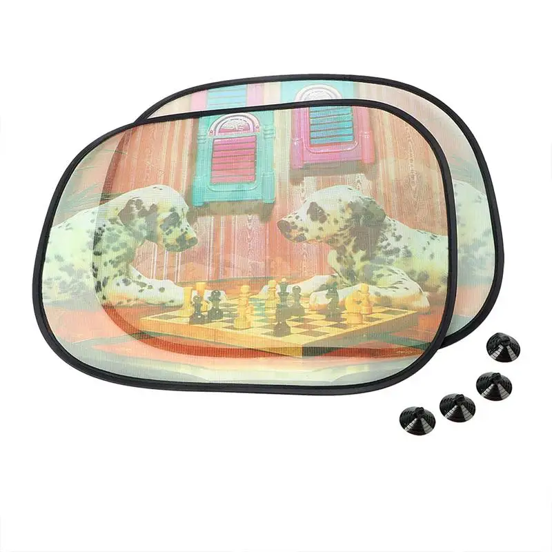 

Children Cartoon Printing Car Sunscreen Curtain Sun Visors Prevent Premature Aging In The Car Auto Accessories