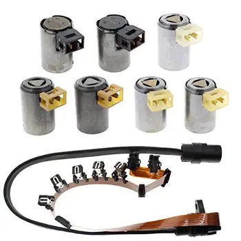 

Remanufactured 01M Transmission Shift Solenoid Set Kit with W/ Wire Harness for VW JETTA AUDI