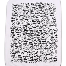 Pudcoco унисекс, для новорожденных квадратный хлопок Письмо хлопчатобумажное одеяльце спальный мешок 0-24 м