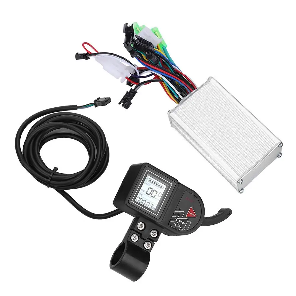 Контроллер бесщеточный для электровелосипеда 24 В/36 В/48 В 250 Вт/350 Вт ЖК дисплей