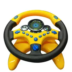 2019 новая копилот имитация игрушка с рулевым колесом Детская образовательная музыкальная игрушка маленький руль