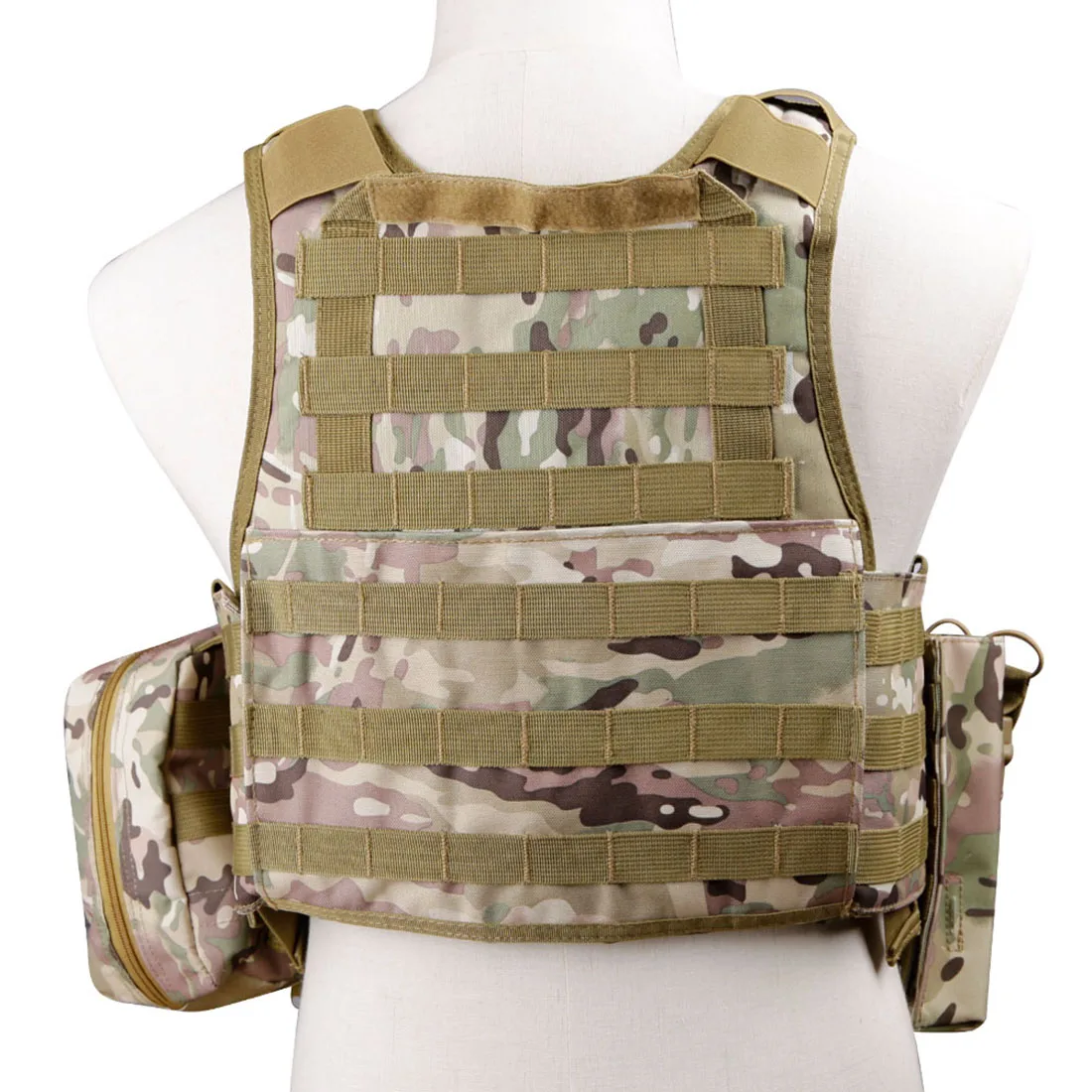 FSBE WST Molle военный быстросъемный тактический жилет Регулируемый Открытый