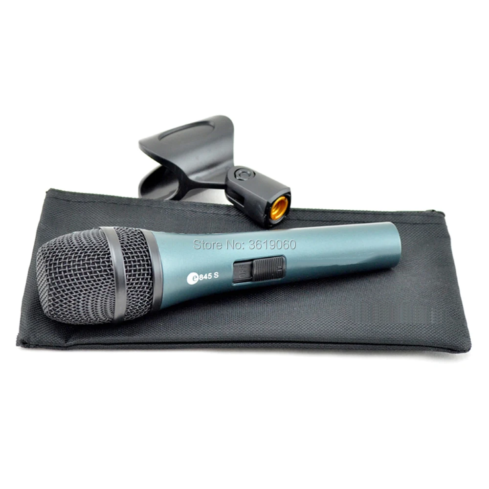 Проводной кардиоидный вокальный микрофон 845S проводной sennheisertype 20 шт.|Микрофоны| |