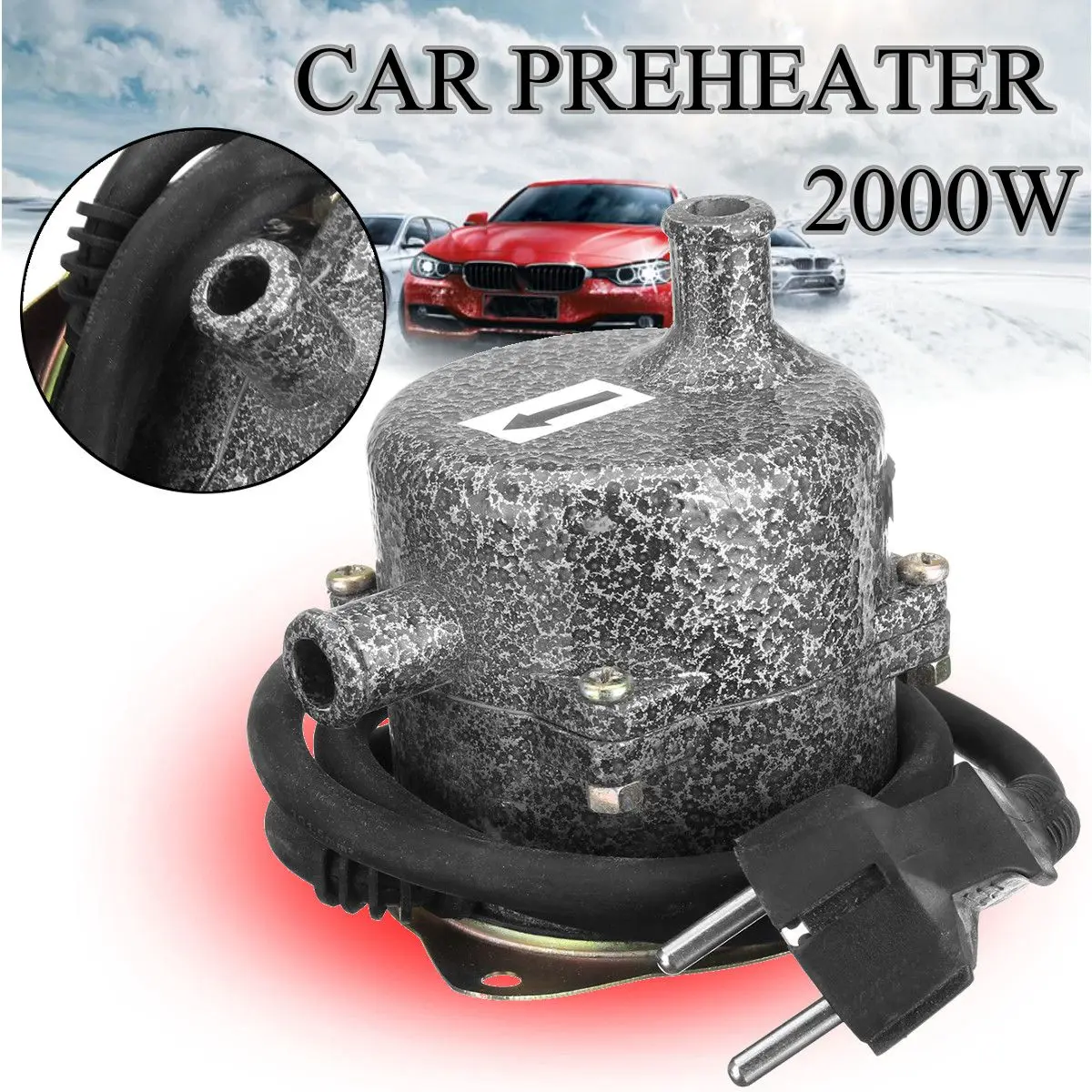 

Car Engine Preheater 2KW 220V Built-in Pump Air Heater Warm Engine Protect Heating Machine for Motorhome Car SUV