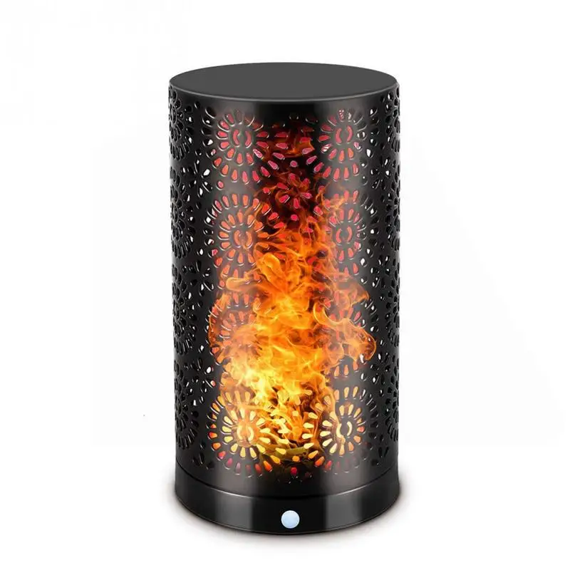 Flame Effect Light Magnetic LED Table Lamp USB Rechargeable Upside Down Fire Stimulated Antique Lantern For Christmas Bar Hotel Flame Effect Light Magnetic LED Table Lamp USB Rechargeable Upside Down Fire Stimulated Antique Lantern For Christmas Bar Hotel