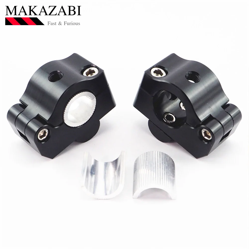 Универсальный руль мотоцикла стояки жир Крепление зажим для KAWASAKI ZX-14R ohlins ER-6N ninja 300 для YAMAHA jym 125 yzf r25 и т. Д