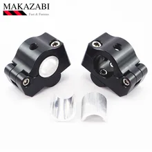 Универсальный руль мотоцикла стояки жир Крепление зажим для KAWASAKI ZX-14R ohlins ER-6N ninja 300 для YAMAHA jym 125 yzf r25 и т. Д
