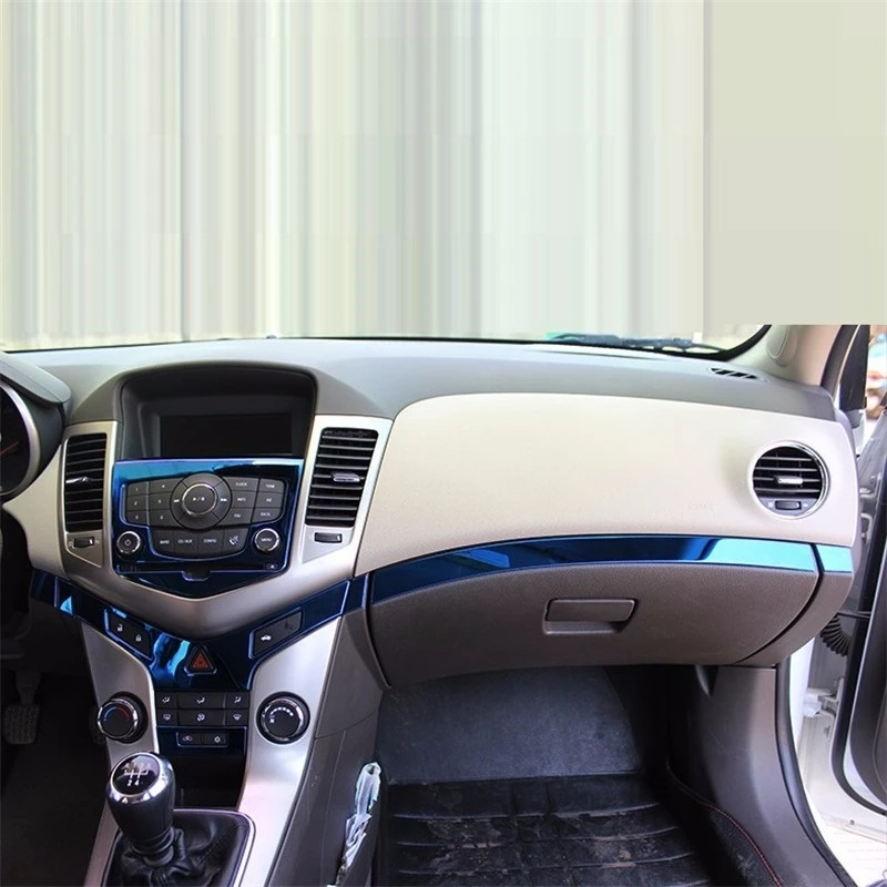 

Control System Interior Promote Automobile Modified Chromium Bright Sequins Car Styling 09 10 11 12 13 14 15 FOR Chevrolet Cruze