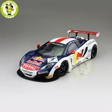 1/18 AUTOart 81342 MCLAREN 12C GT3 RED BULL № 9 суперкар литья под давлением Модель автомобиля игрушки для детей коллекции