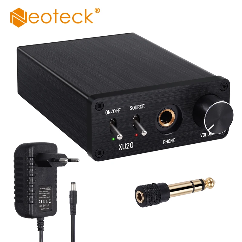 Neoteck 192kHz Digital to Analog Audio Converter with Headphone Amplifier 6.35mm Jack Audio Adapter Coaxial Toslink to RCA L/R Neoteck 192kHz Digital to Analog Audio Converter with Headphone Amplifier 6.35mm Jack Audio Adapter Coaxial Toslink to RCA L/R