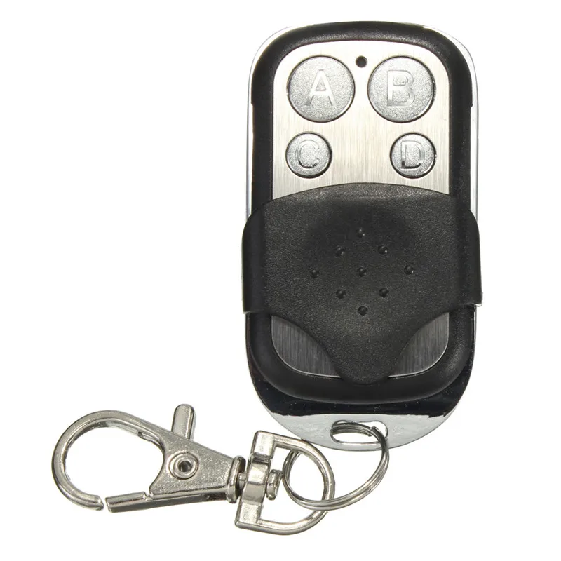 

Garage Electric Garage Door Remote Control Key 433Mhz 4 Buttons Copy Cloning Duplicator Remote Control Transmitter Switch