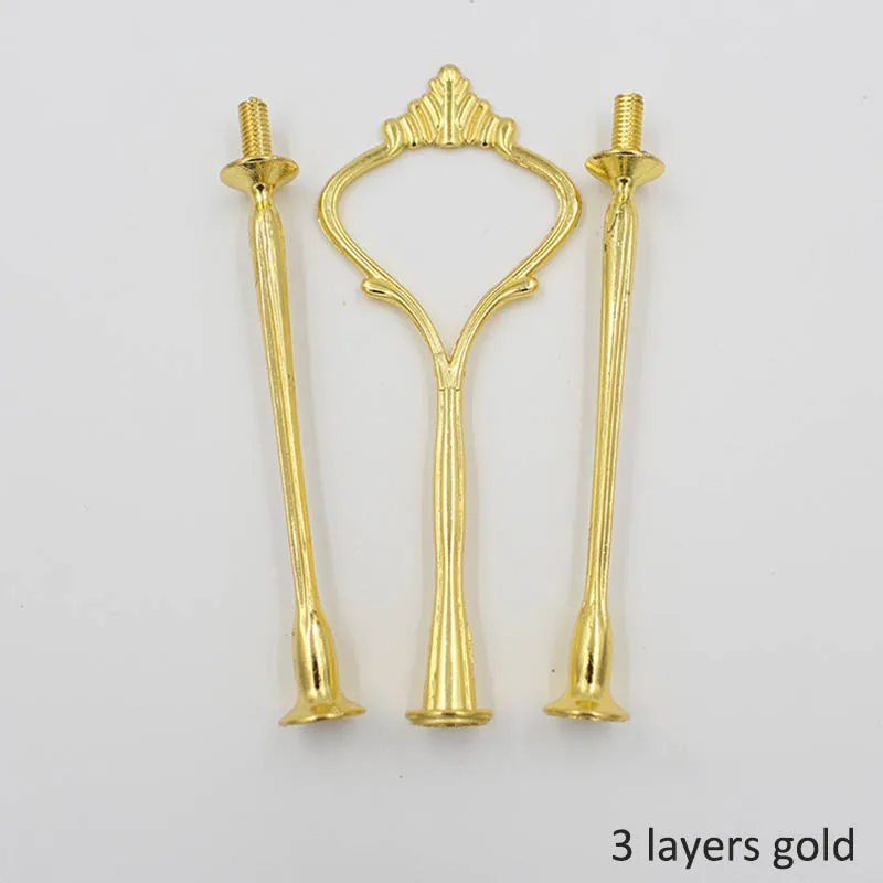 

1Set Cake Fruits Placed Supplies Kitchen Gadgets 2-3 Layers Cake Decorating Tools Crown Design Zinc Alloy Cake Stand