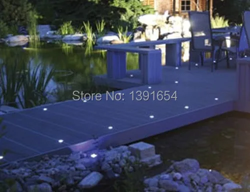 Disponível do Diodo Emissor de Recesso Luz da Escada Alta Qualidade Lote 3 w Vista Lateral Led Inground Luz 1 2 4 Lado 12 Pçs - 10 Vista Lateral LED Inground Luz 1 2