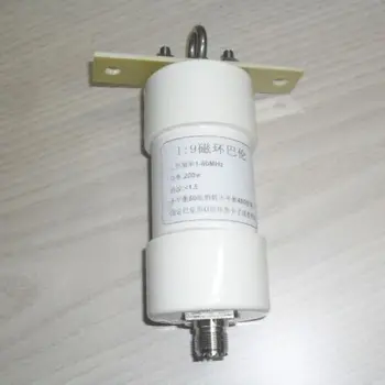 

Balun 1-56MHz 1:9 200W balun shortwave HAM antenna balun SSB 50 ohm to 450 ohms Short wave