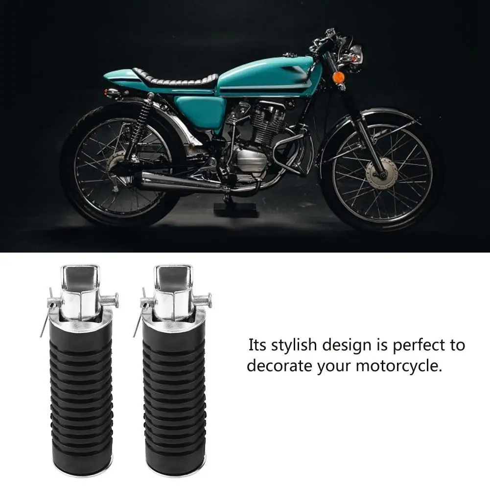1 пара педалей для мотоцикла универсальная подставка ног Honda CB125S CB100 CG125 ABS +