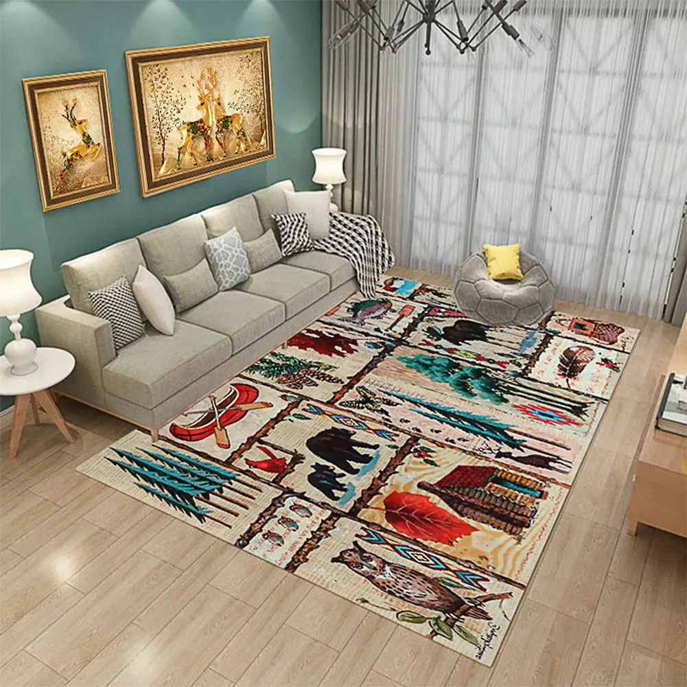 Современный прямоугольный напольный ковер для гостиной, спальни, офиса, Декор