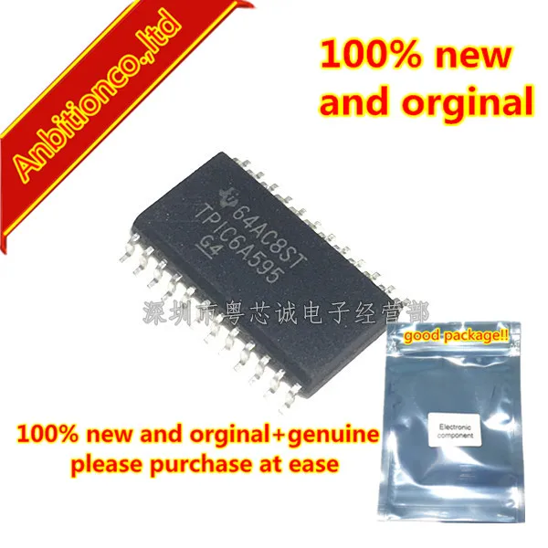 5 шт. 100% новый и оригинальный TPIC6A595DWR TPIC6A595 SOP24 POWER LOGIC 8-битный режим переключения |