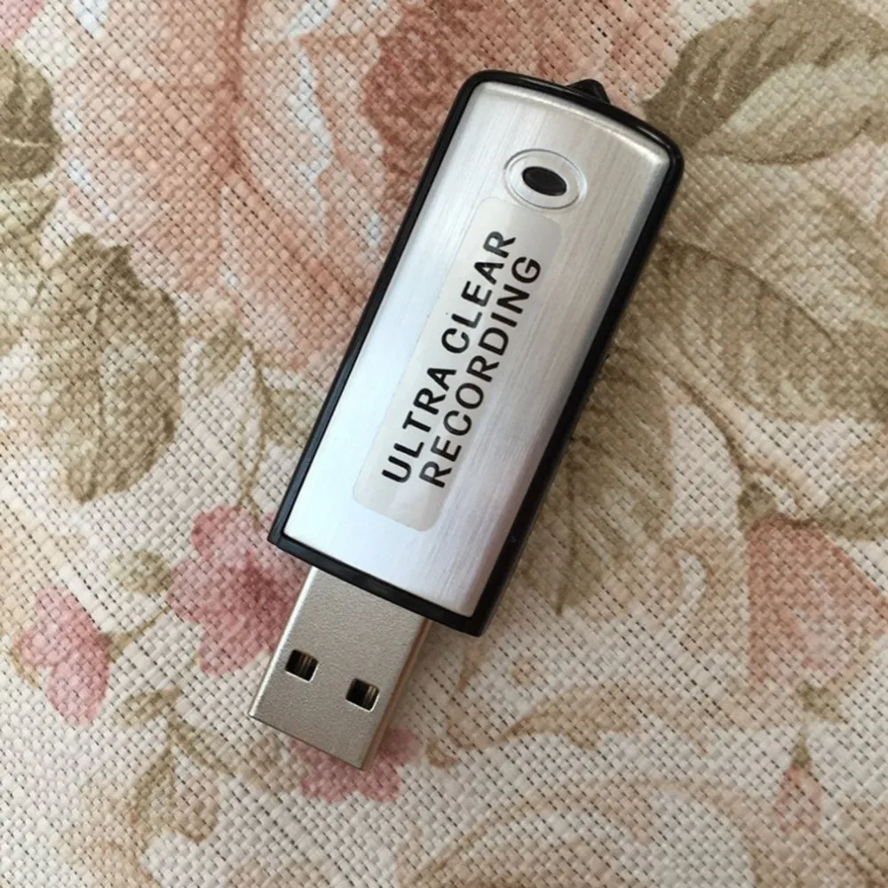 Mini Audio Voice Recorder Original 8/16G Pen Digital USB Rechargeable Ultra Clear Recording Dictaphone USB Flash Drive for Meet