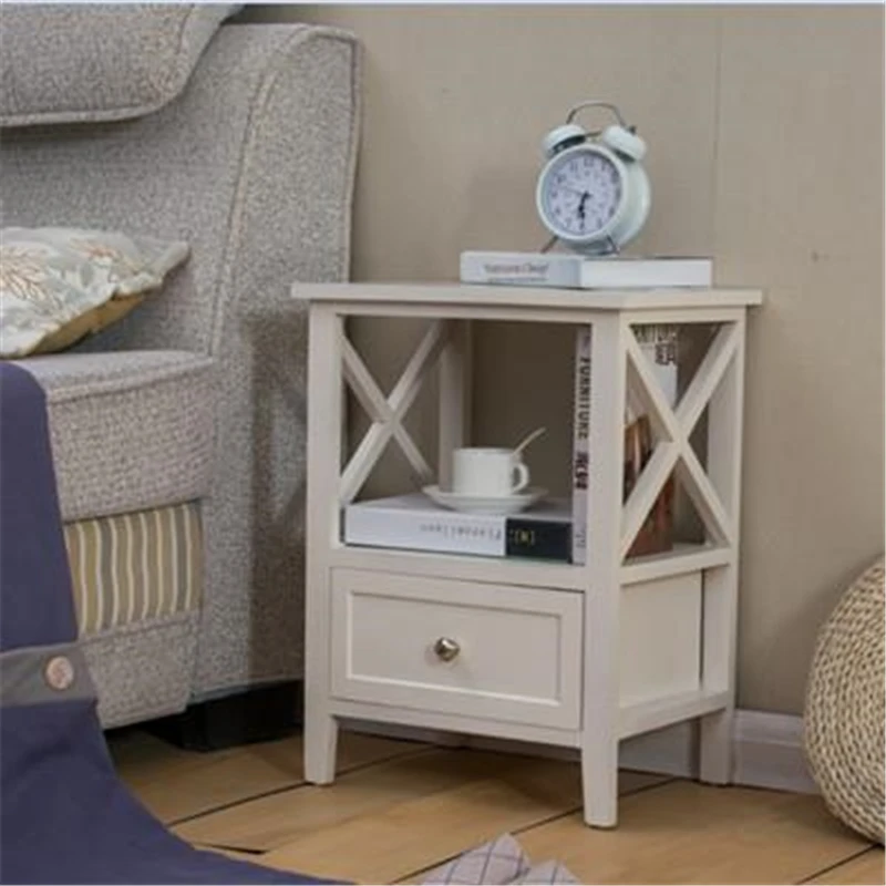 Maison Mesa Noche Side Table Mobilya Veladores European Wooden Quarto Bedroom Furniture Cabinet Mueble De Dormitorio Nightstand