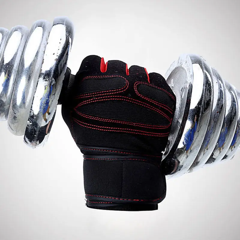 Стиль Модные Горячие Тяжелая атлетика лоскутное спортивные перчатки для тренировок фитнес наручные обертывание тренировки упражнения Спорт