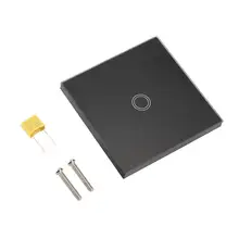 Новая популярная сумка для хранения 1 способ панель из закаленного стекла домашний настенный светильник умный сенсорный переключатель пульт дистанционного управления защитный чехол от пыли