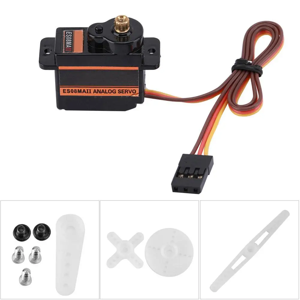 

ES08MA-II Mini Metal Digital Servo For RC Model Airplane Accessory