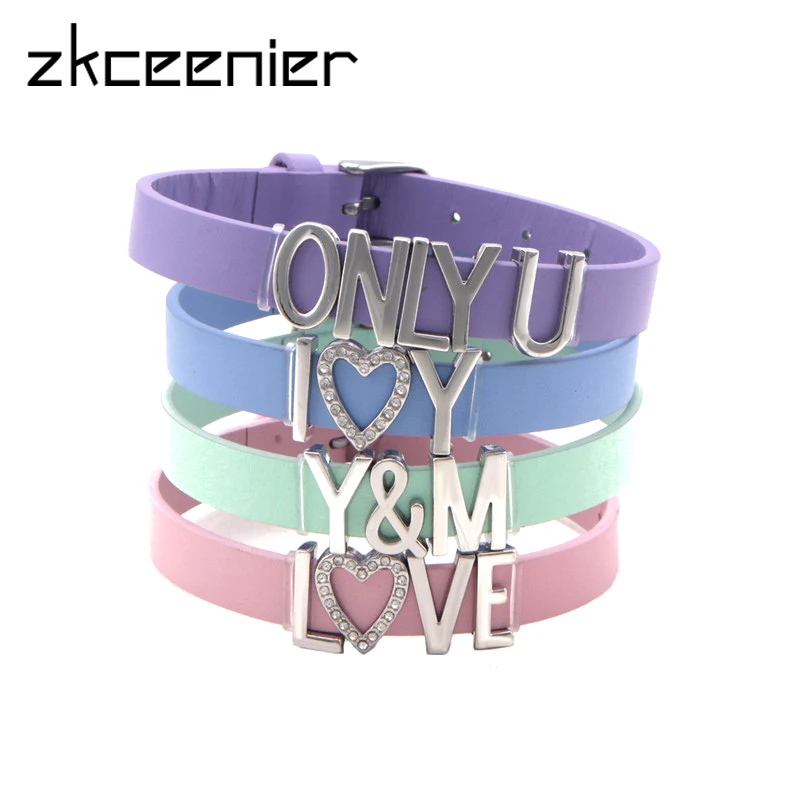 

Wholesale High Quality Leather Wrappable Bracelet Fit DIY Charm Brand Bracelet for Woman Girl Happy New Year's Christmas Gift