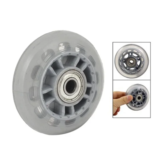 أحذية التزلج 608ZZ تحمل مضمنة تزلج عجلة واضح رمادي