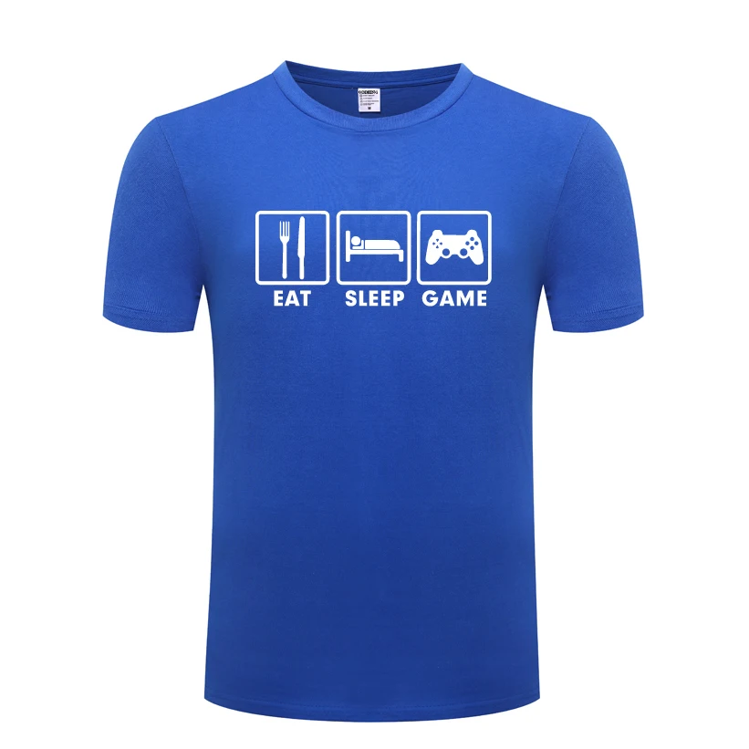 Eat Sleep Game XBOX Gamer Personality Men's T-Shirt T Shirt Men 2018 New Short Sleeve O Neck Cotton Casual Top Tee