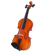 1/8 Размеры скрипки акустические скрипка O с Чехол Mute лук строки 4-струнный инструмент для beiginner