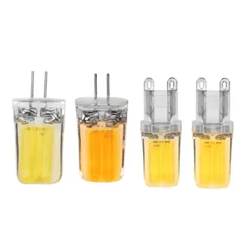 

COB LED Bulb G4 G9 Led Lamp Bulb Dimmable 220-240V LED Lighting Lights Silicone Chandelier Crystal Replace Lamp Lights