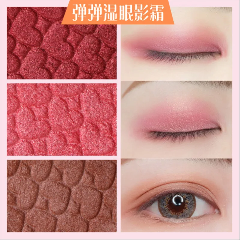 

Single Baked Eye Shadow Powder Palette Shimmer Metallic Eyeshadow Palette Long-lasting Easy to Wear Natural Brighten