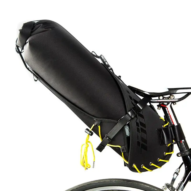 

Bicycle Tail Bag Full Waterproof Mountain Bike Rear Hanging Frame Bag Riding Road Cycling Equipment