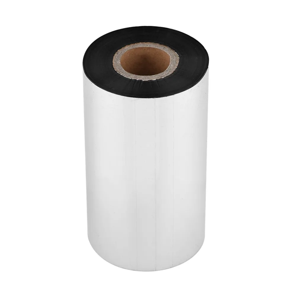 

1 Rolls TDM Ribbon Resin Wax Thermal Transfer Ribbon 110mm x 280m Environmental For Label Printer Label Tags Bar Code Black