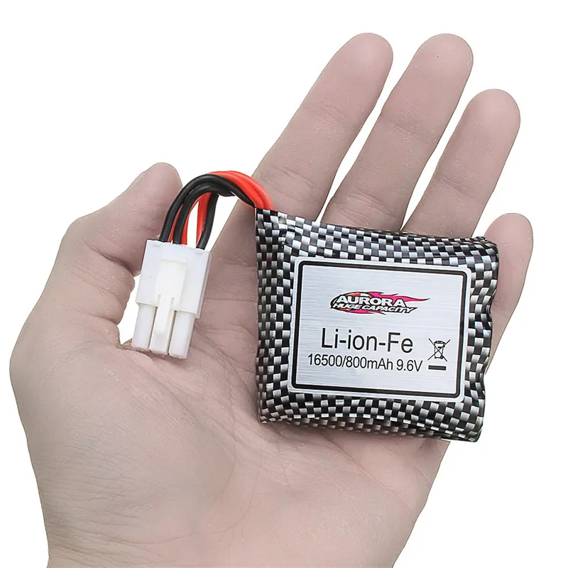 1/2 шт 16500 9 6 V 800mAh литий ионный Fe аккумулятор для 9115 S911 1/12 2 4G Rc Автозапчасти игрушек