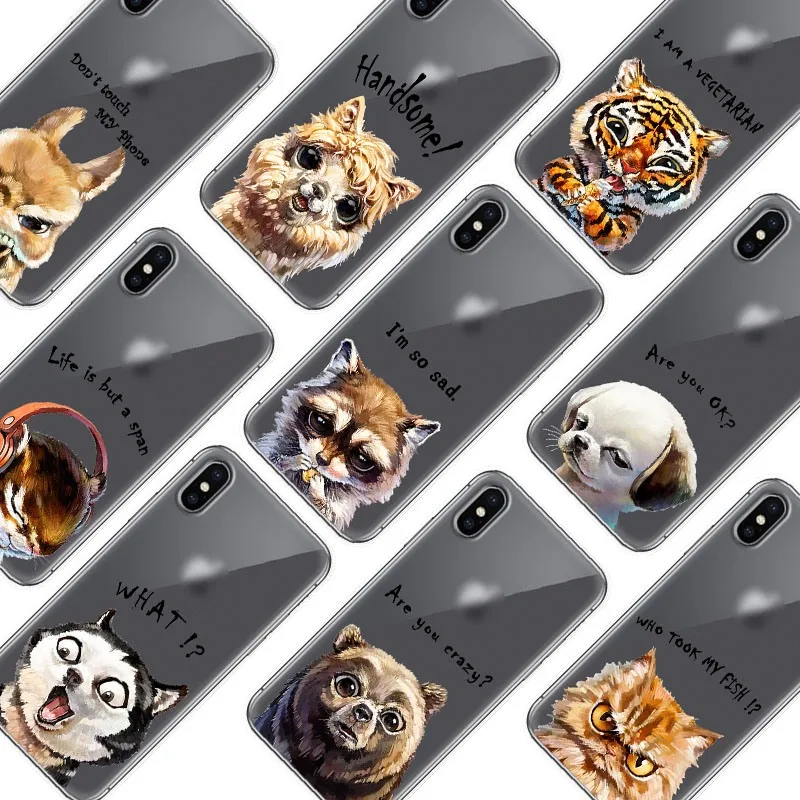 

Soft Phone Case Cartoon Animals Series For Wiko U Feel/ Kenny/ Jerry 2/ View Prime Cute Animals Painted TPU Silicone Cover