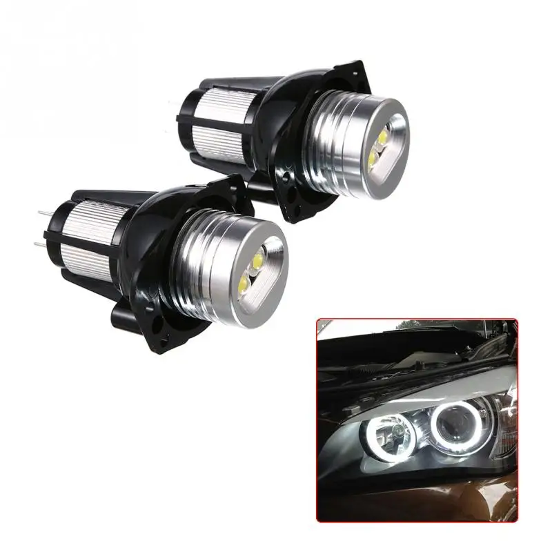 New Arrival Dropshipping Angel Eyes Halo Ring Bulbs Maso Led Day Time Lighting for E90 E91 3 Series 10W Marker Bulb Xenon White |