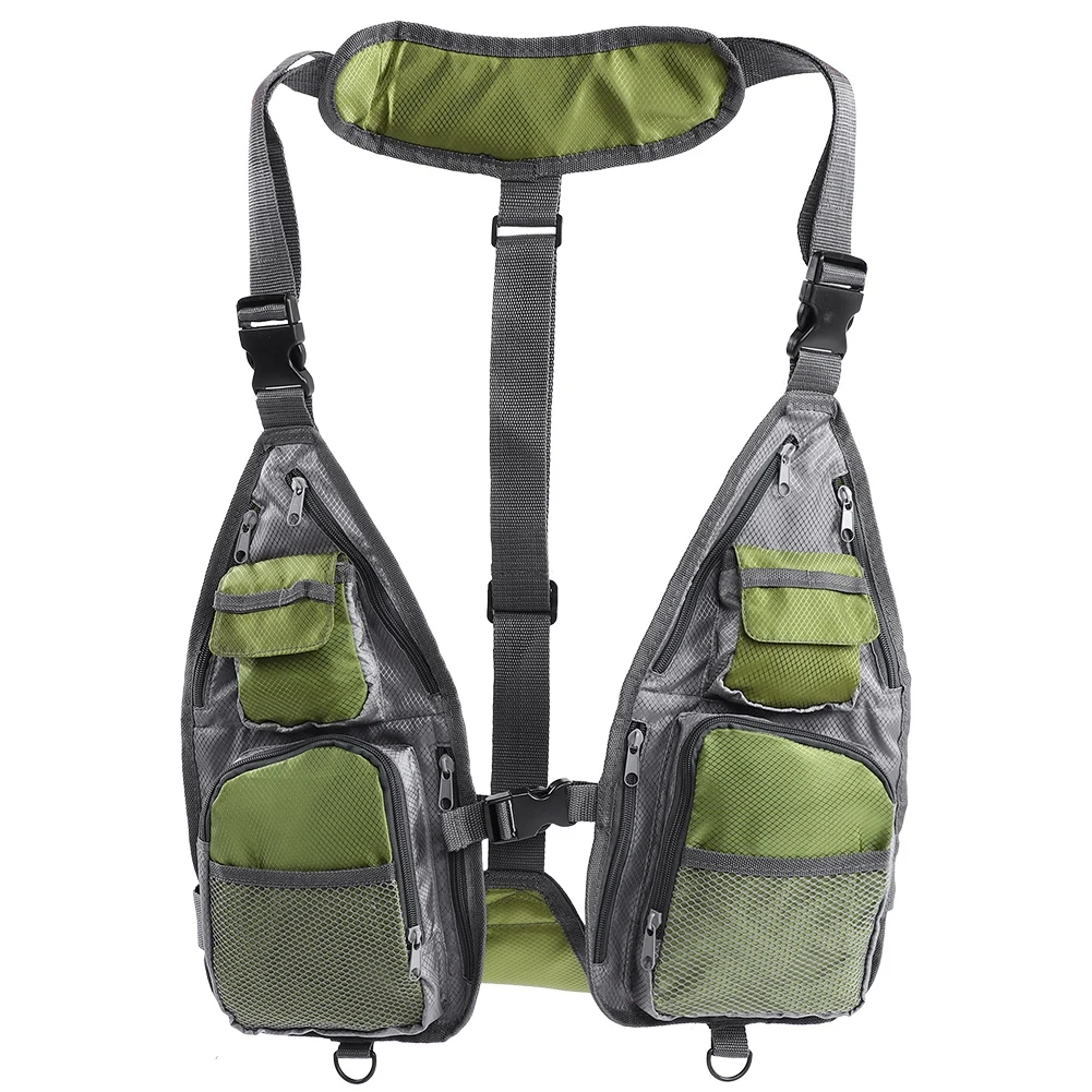 

Multi-functional Breathable Mesh Fishing Vest Quick-Dry Fly Fishing Life Vest Lightweight Coat Jacket Fishing Equipment
